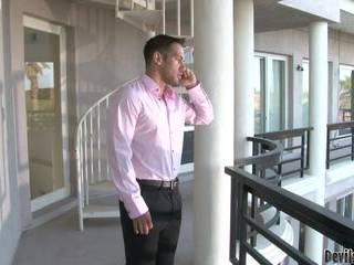 Порно села на большой член