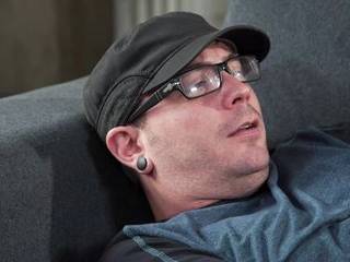 Красивый секс с окончанием в рот