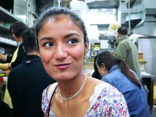 Порно минет сиськи