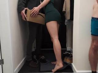 Домашнее порно кончил в попку